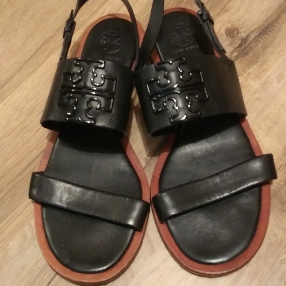 Tory Burch black sandals